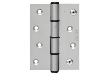 HINGES ALUMINIUM 4 X 3 NATURAL 3MM ARCH