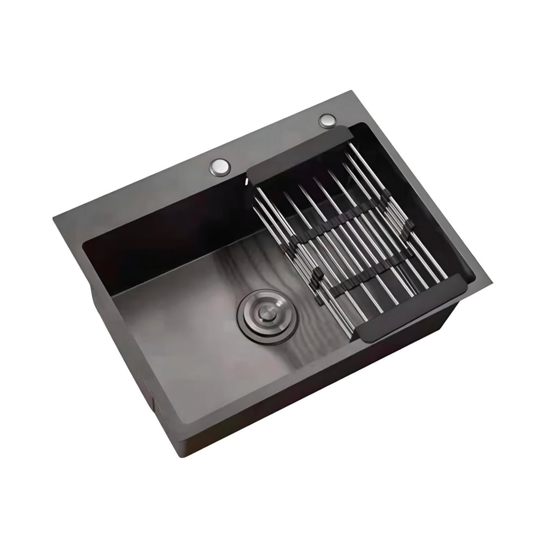 Stainless Steel 304 Handmade Single Bowl Sink with drainer