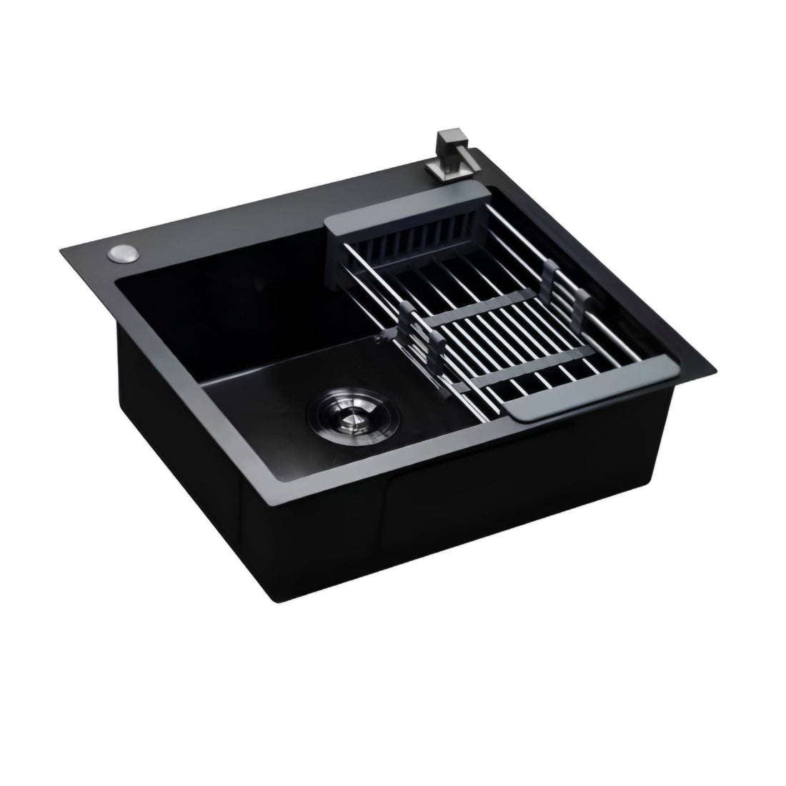 Stainless Steel 304 Handmade Single Bowl Sink with drainer - 50x40cm
