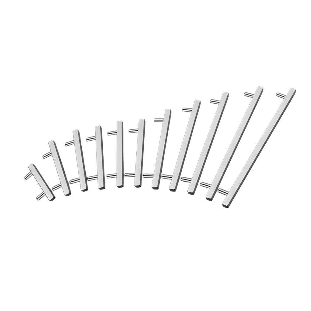 10mm Square Bar Stainless Steel Drawer Handles