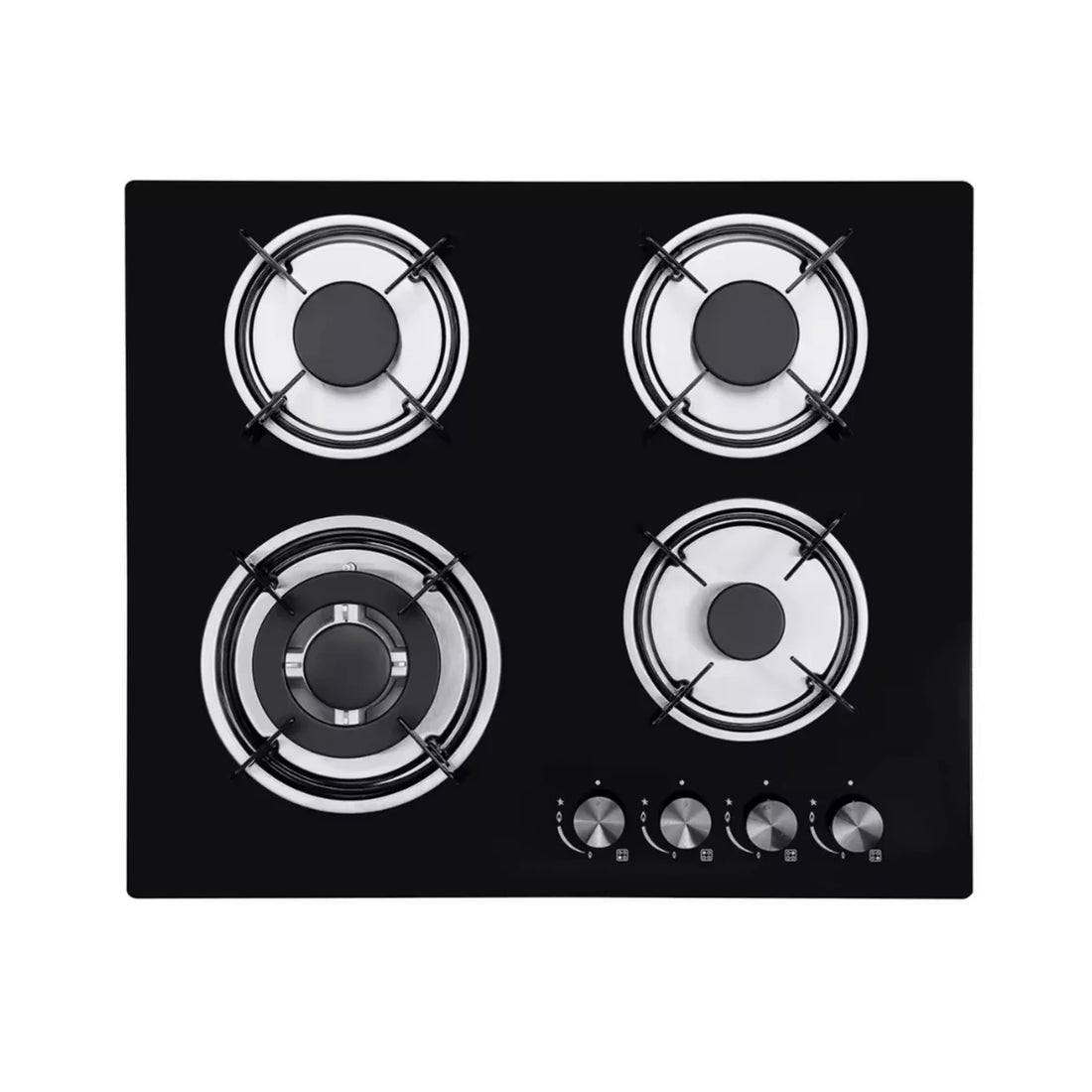 Euro Kitchen Bundle: 60cm Hood + 60cm 4 burner built-in Hob