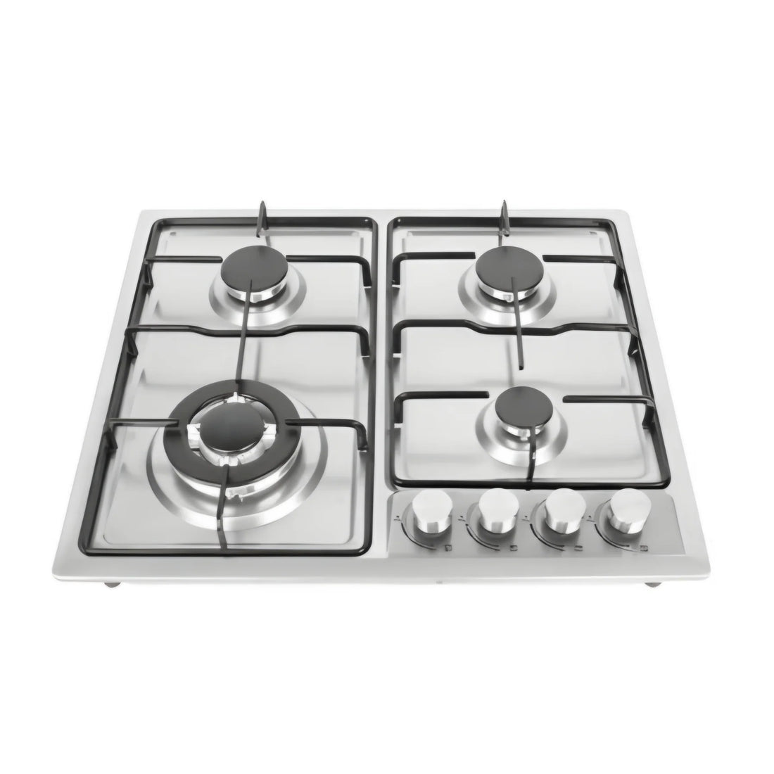 Dual Kitchen Solution: 4 Burner SS Hob + 60cm SS Hood