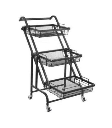 3 Tier Adjustable Kitchen Trolley