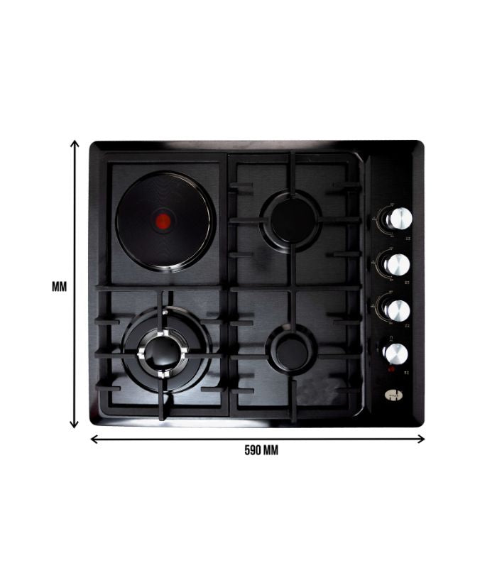 3 burner gas and hotplate