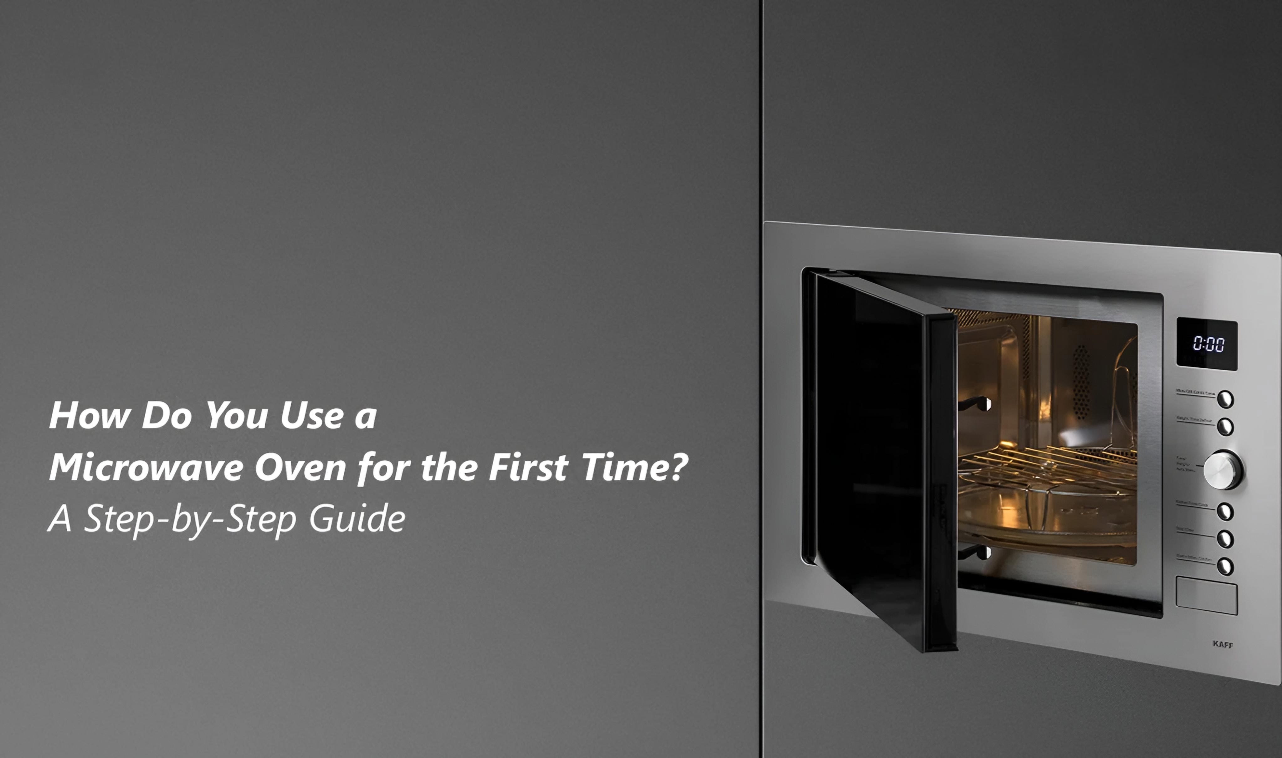 Using A Microwave How to Use a Microwave: A Step-by-Step Guide for Beginners | Kitchen ...