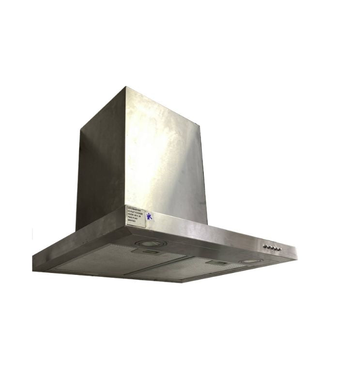 Two Play SS Silver Flat Range Hood - 60cm