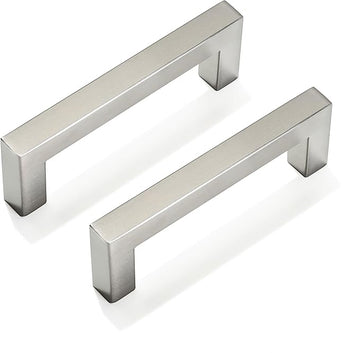 15mm Square Stainless Steel Drawer Handles