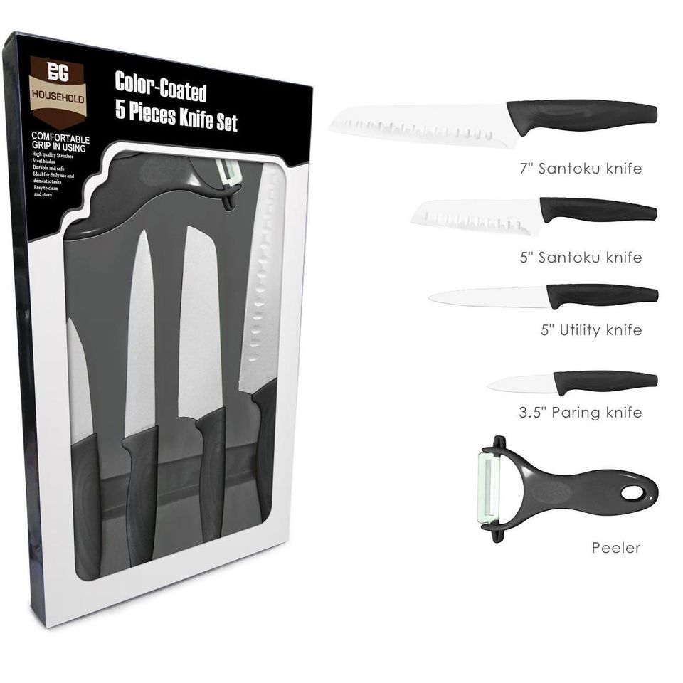 Kitchen Knife 5pc Set