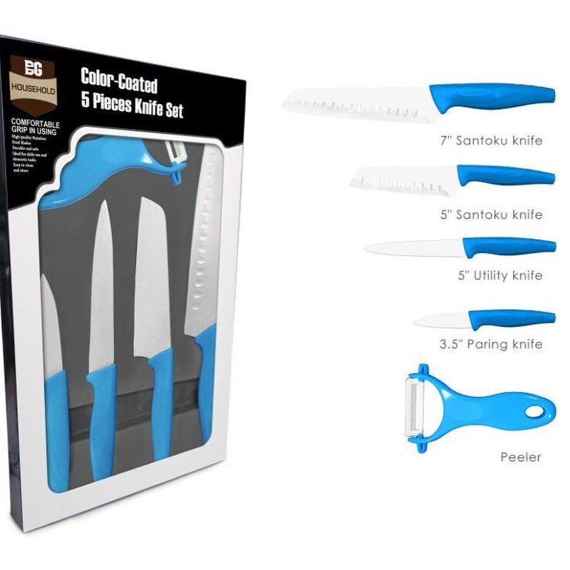 Kitchen Knife 5pc Set