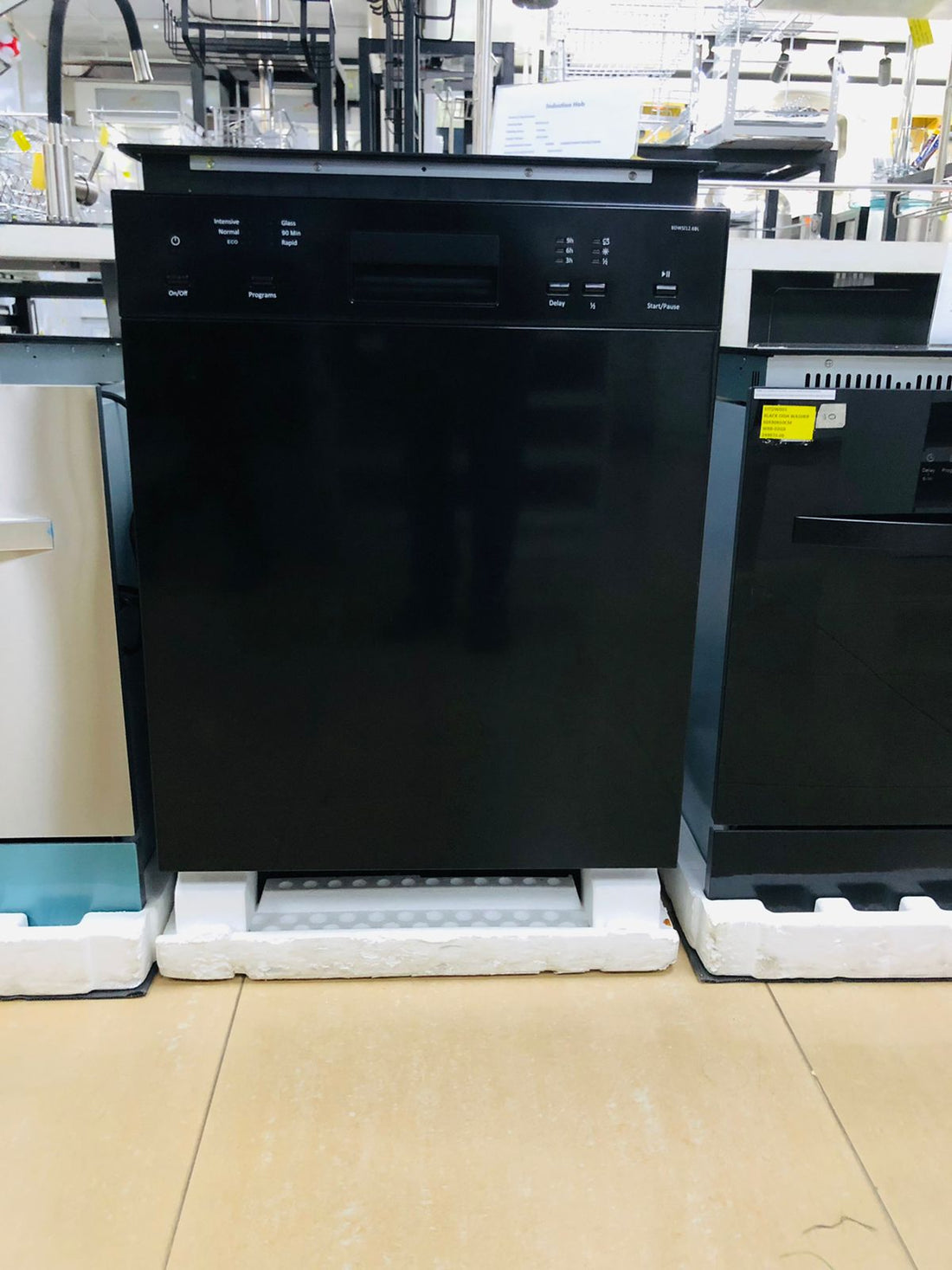 KAFF Black Automatic Dishwasher