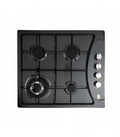 Asian 60cm 4 Burner Black SS Cooker Hob