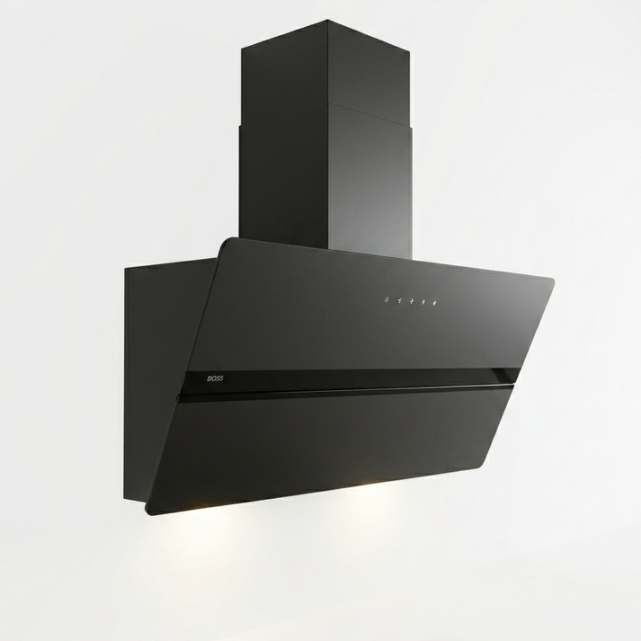 Boss 90cm Black Sensor Range Hood | Kitchen Warehouse LK