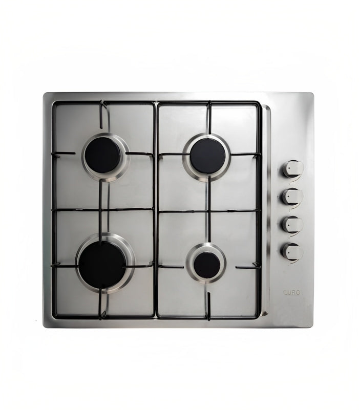Euro 4 Burner Stainless Steel Gas Cooker