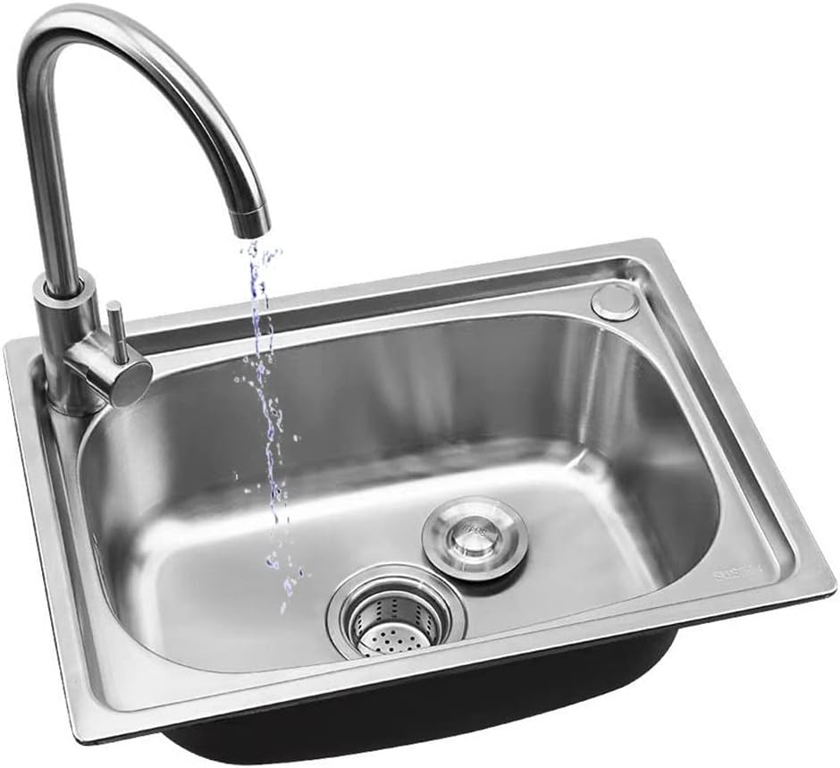 Euro 50 x 40cm Single Bowl Sink with Tap
