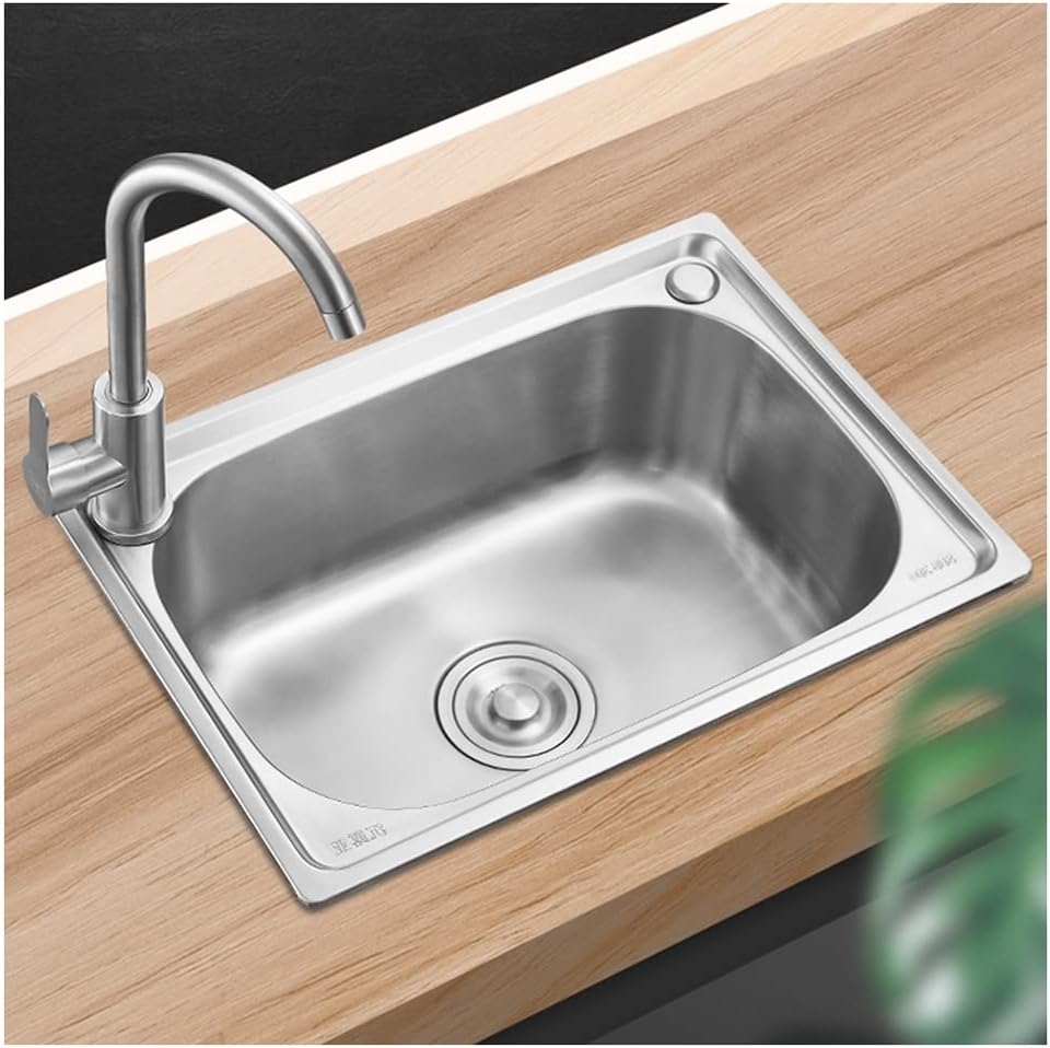Euro 50 x 40cm Single Bowl Sink with Tap