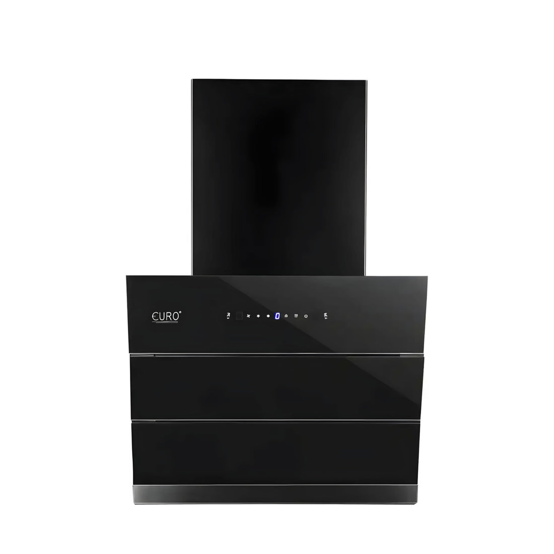 Euro 60cm Black Range Hood with Motion Control