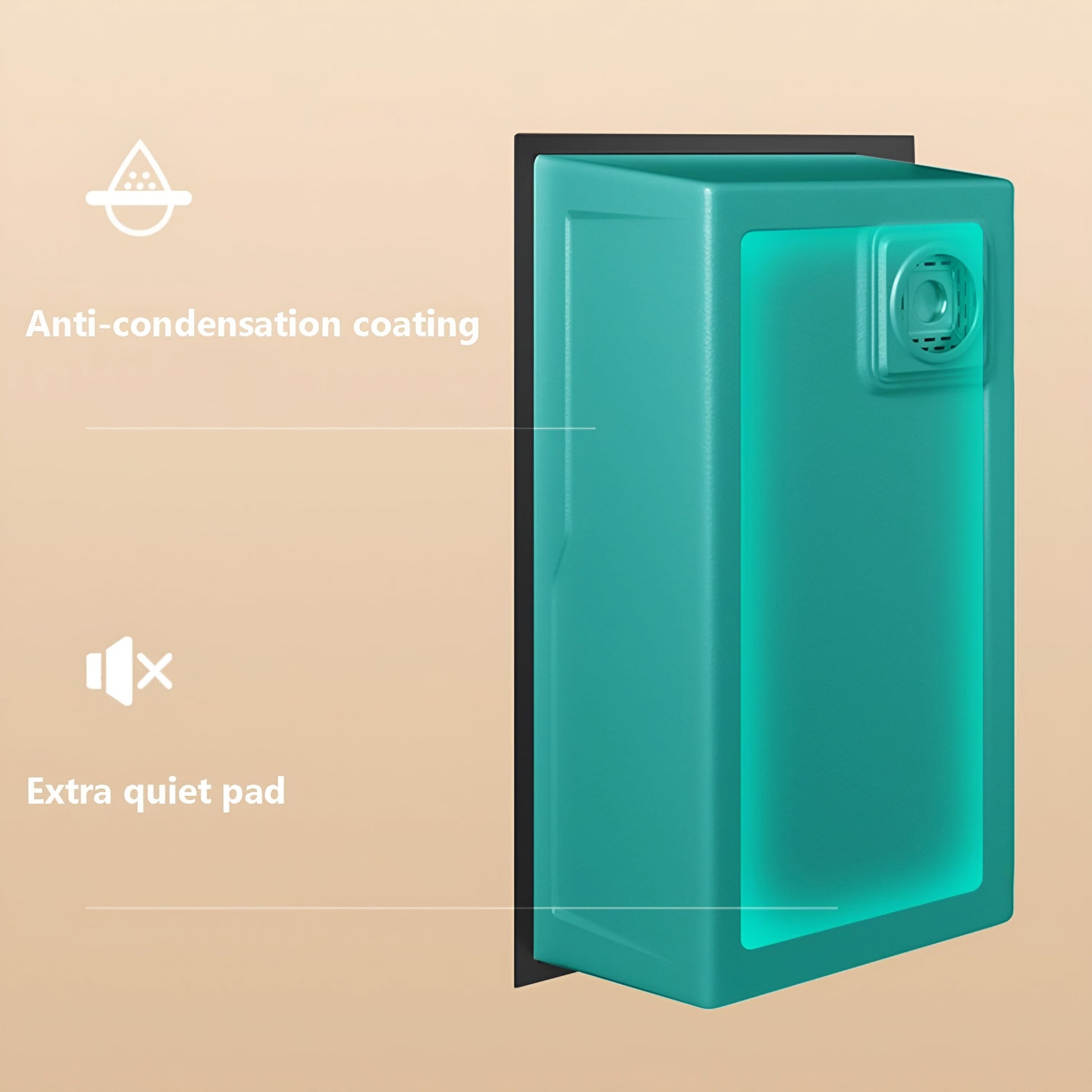 Euro 78 x 46 cm Waterfall Kitchen Sink with Sleek Round Strainer and Drainer