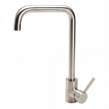 Euro Box Type Kitchen Mixer Tap Silver SS