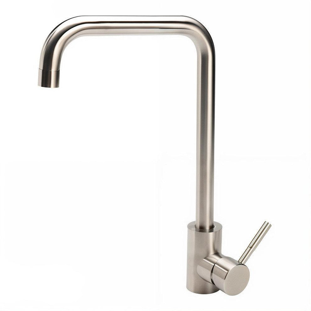 Euro Box-Type Kitchen Mixer Tap Silver SS -8236A | Kitchen Warehouse LK