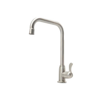 Euro Box Type Kitchen Tap Silver SS