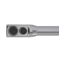 Euro Dual-Handle Matte Stainless Steel Mixer Tap