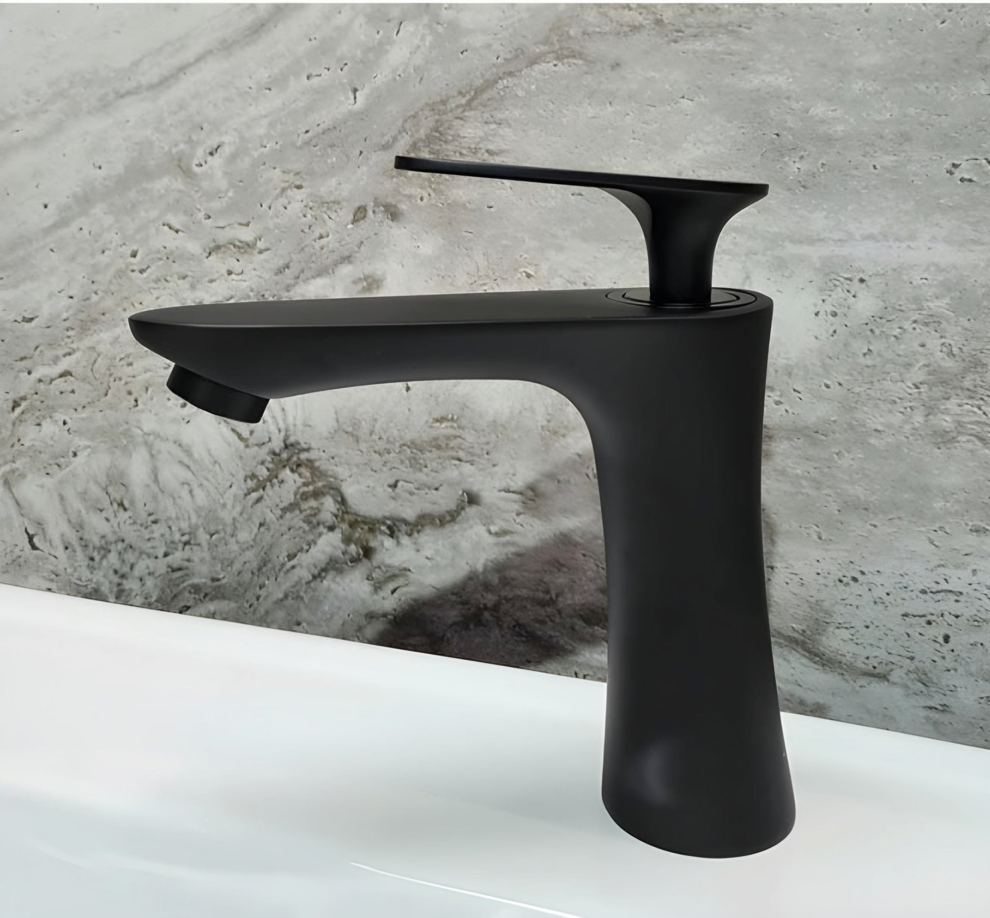 Euro Matt Black Mixer Tap