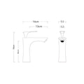 Euro Matt Black Mixer Tap
