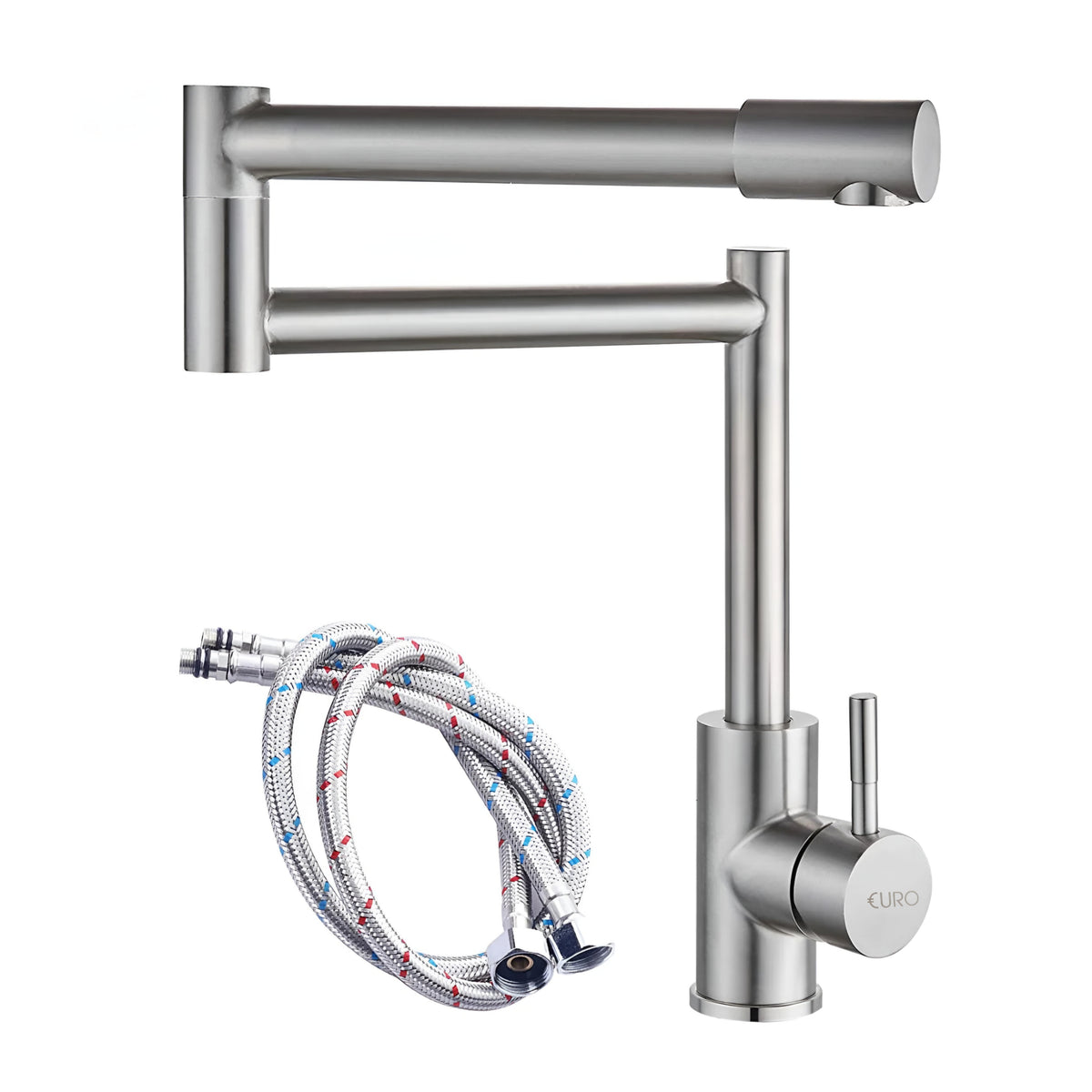 Rotable Taps Euro Rotatable Kitchen Sink Mixer Tap SS Matte Finish - 8329A | Kitchen ...