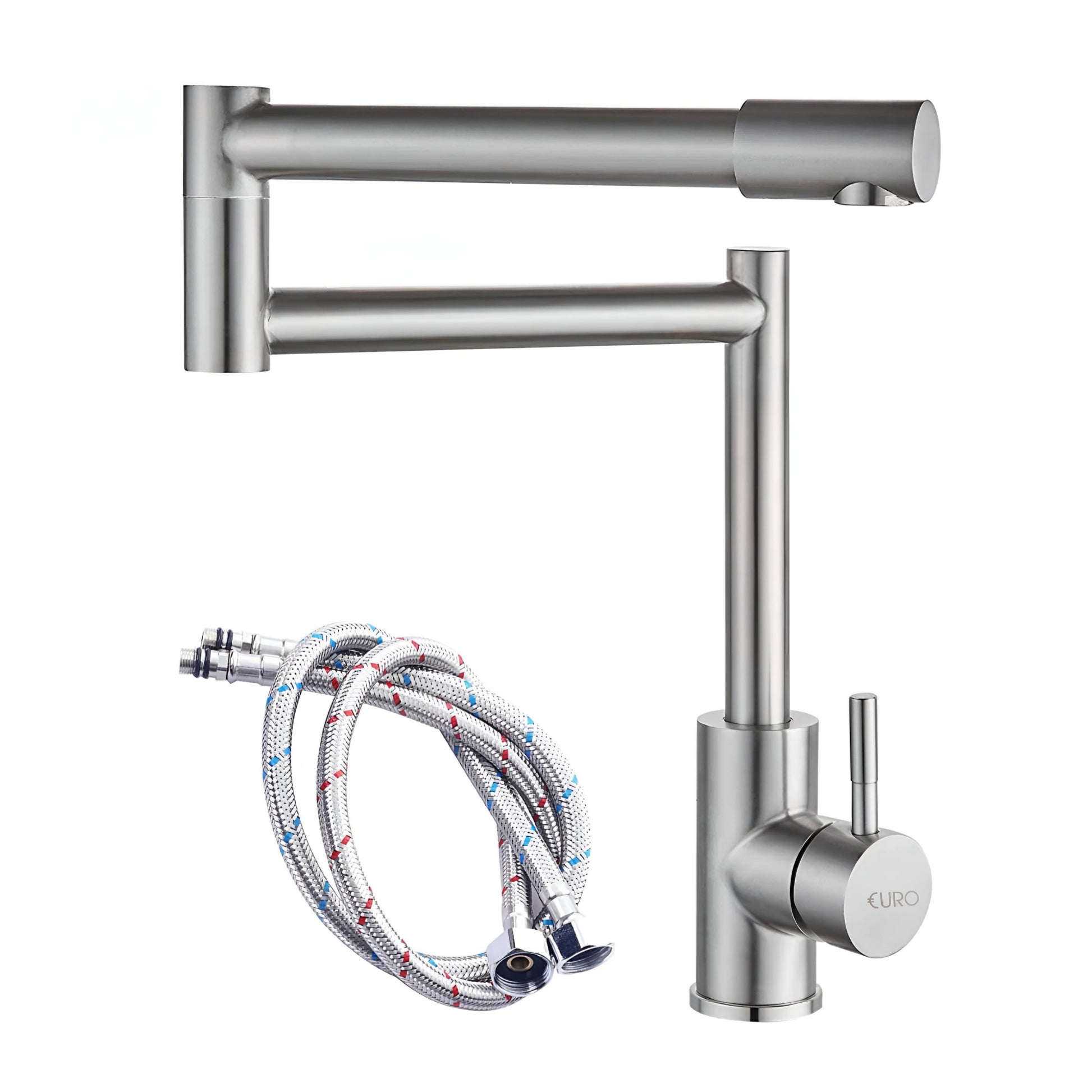 Euro Rotatable Kitchen Sink Mixer Tap SS Matte Finish