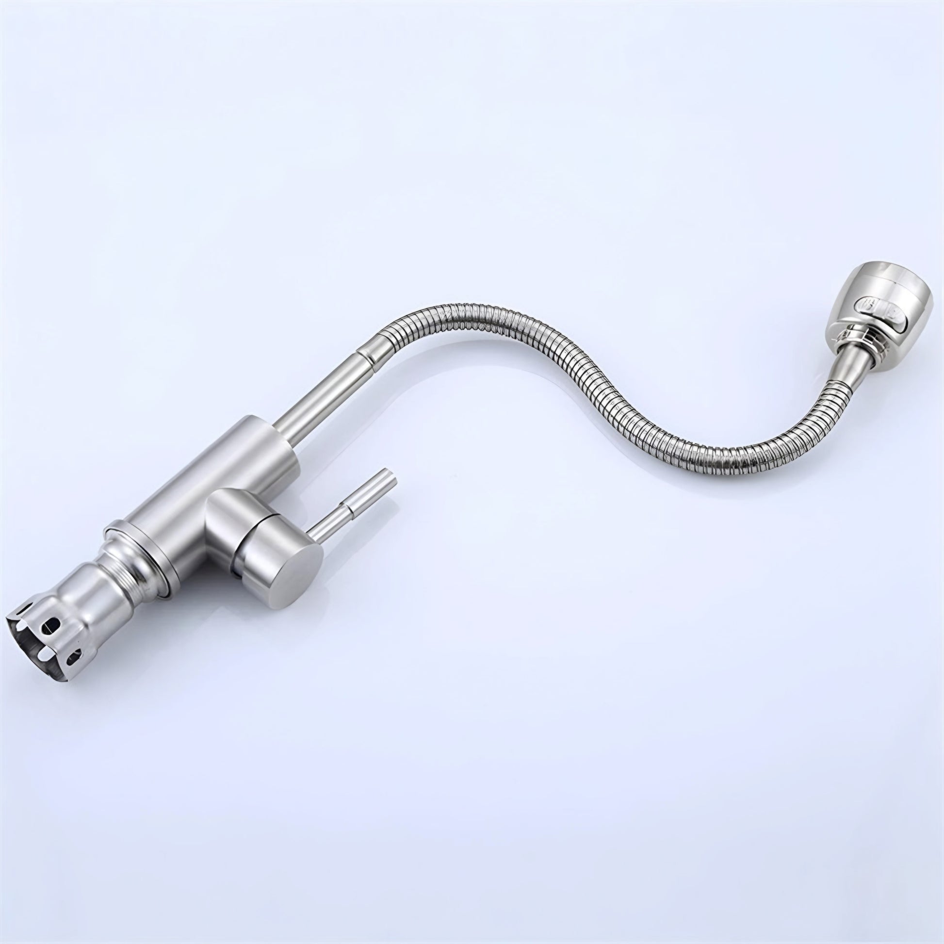 FAUCET 2 in 1 Swan Neck Flexible Kitchen Tap