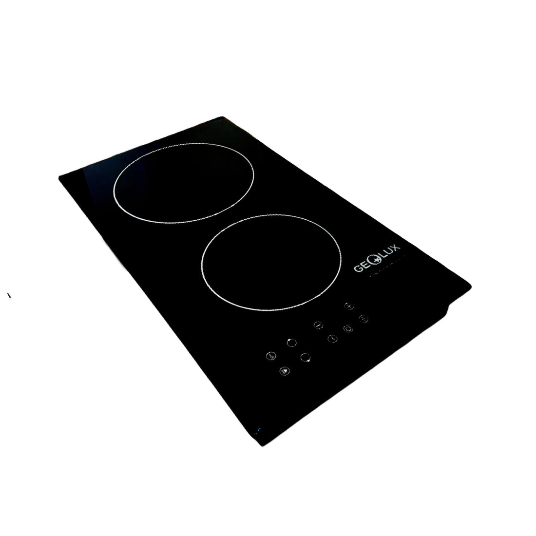 Geolux 30cm 2 Burner Infrared Hob Electric