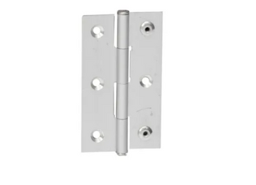 HINGES ALUMINIUM 3 X 2 1.6 MM NATURAL