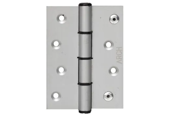 HINGES ALUMINIUM 4 X 3 NATURAL 3MM ARCH