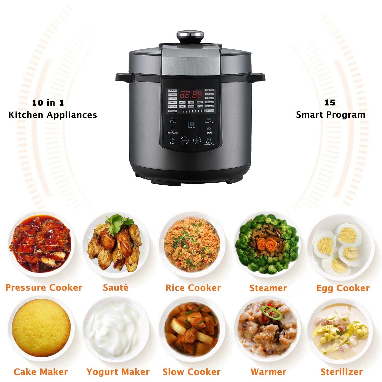Hoffman 10 in 1 Multi Pressure Cooker