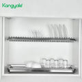 Kangyale 2-Tier SS Cabinet Mount Dish Drying Rack