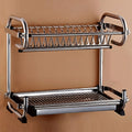 Kangyale SS 2 Layer Countertop Dish Rack
