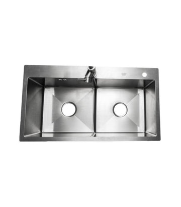 Euro 82 x 45 Double Bowl Sink