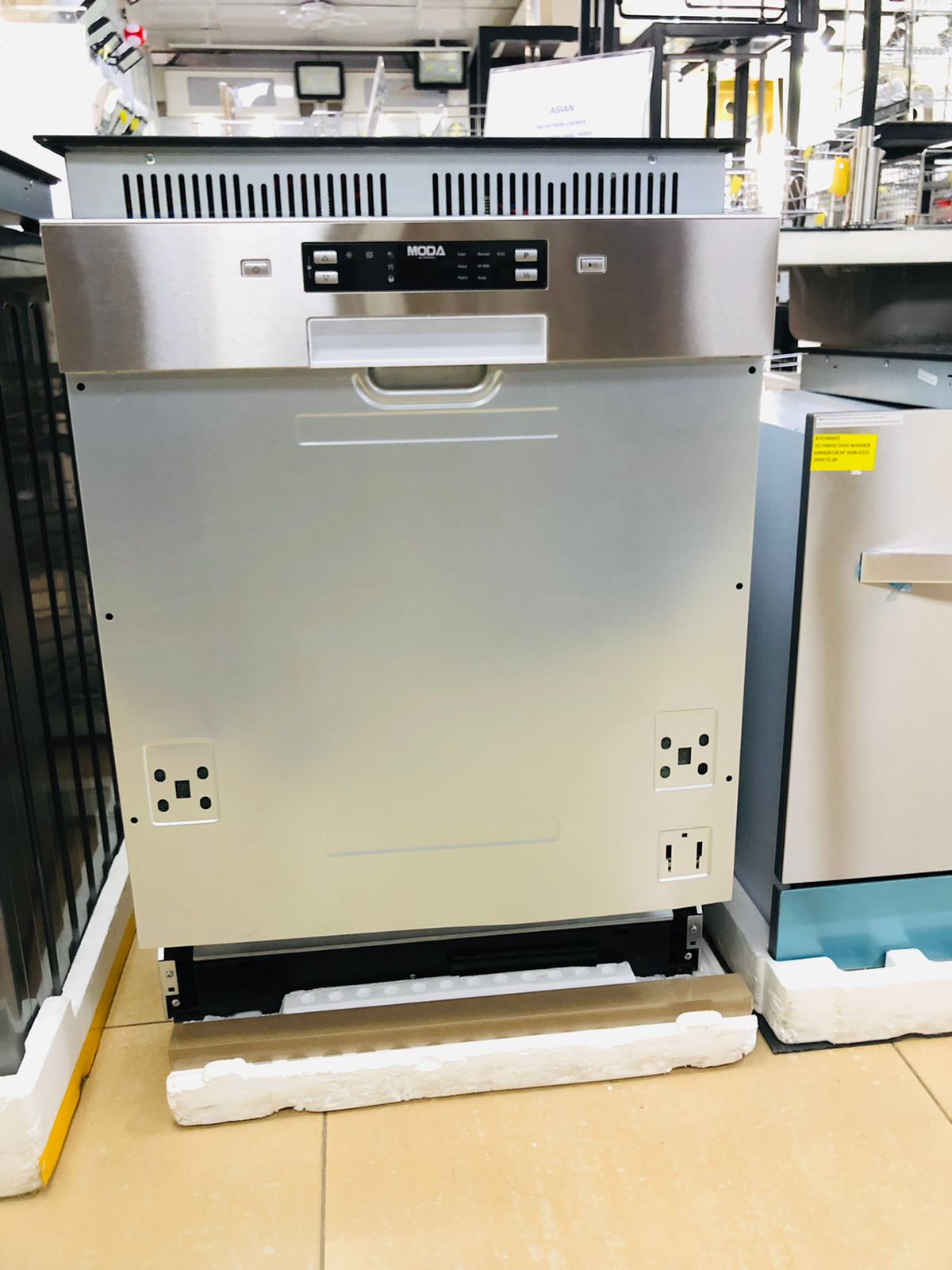 MODA Germany Silver Semi Automatic Dishwasher