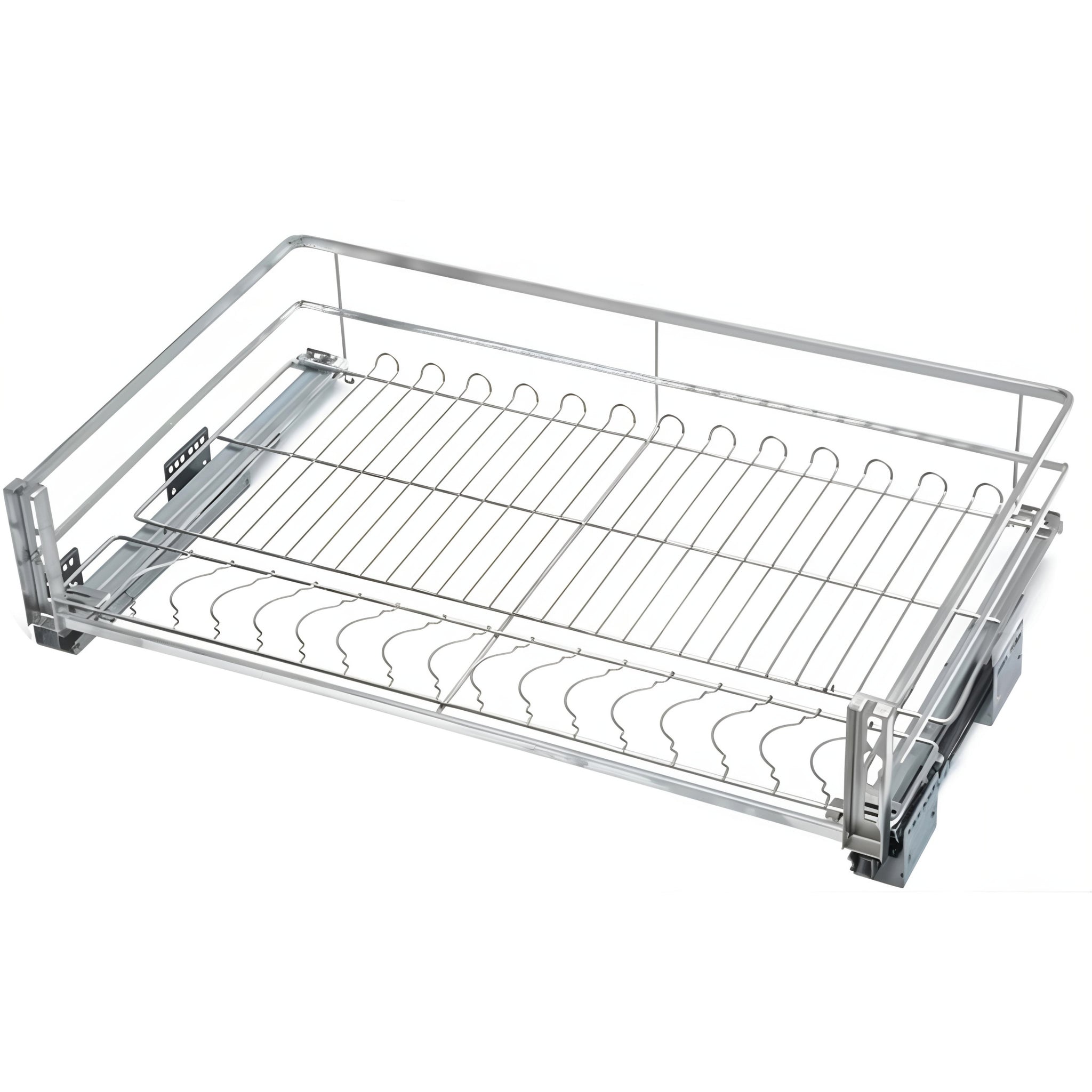 Pull Out Wire Basket Drawer Organizer - DEXCP