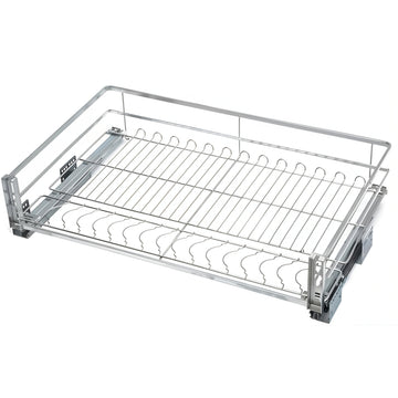 Pull Out Wire Basket Drawer Organizer - DEXCP