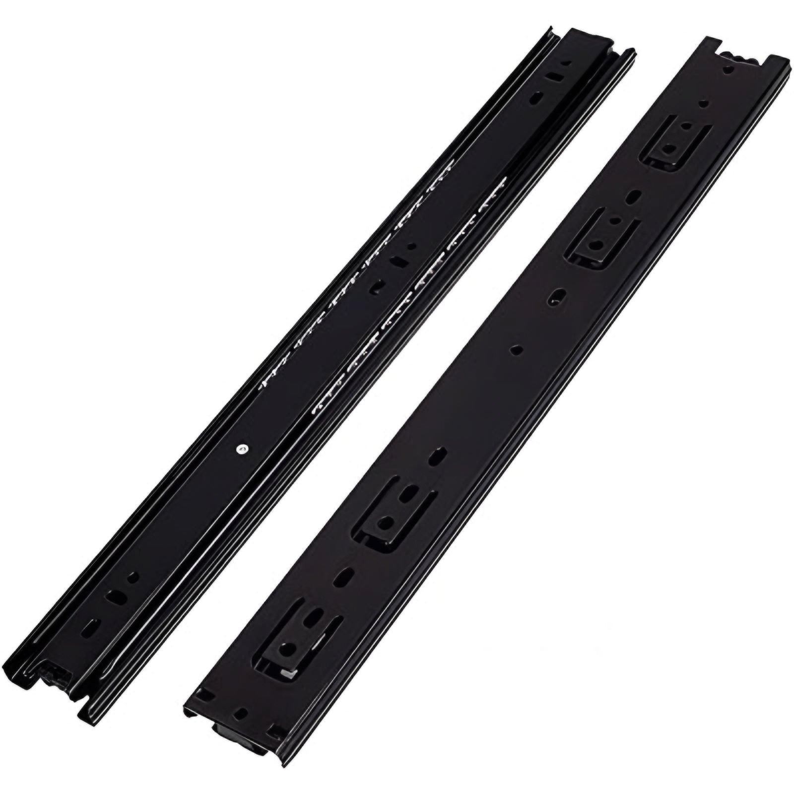 Black Heavy Duty Soft-Close Ball Bearing Drawer Slide