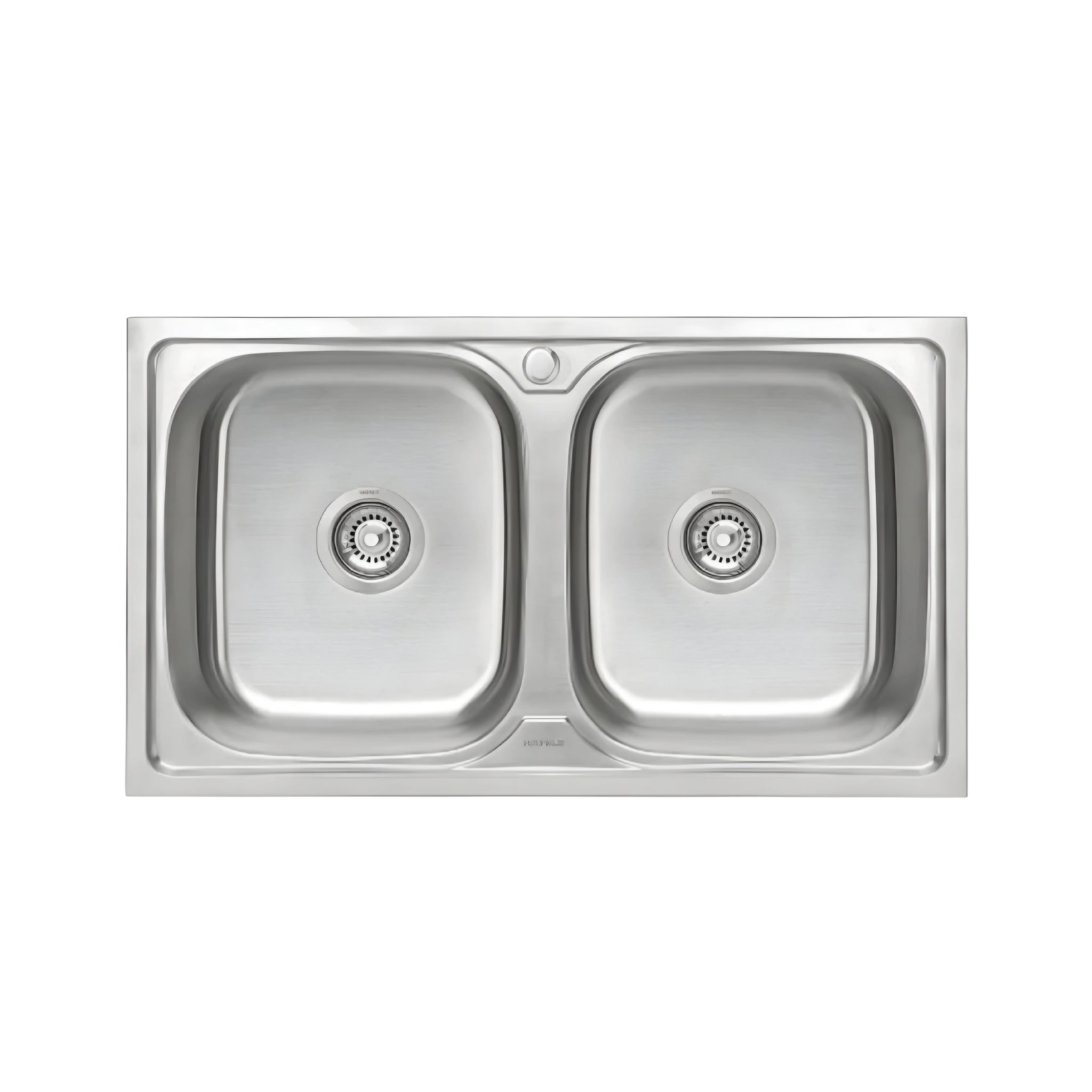 SS Euro Double Bowl Sink 820 x 450 x 180 mm