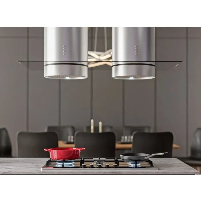 Premium Cylinder Island Range Hood