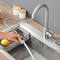 Rhodes Pullout Kitchen Silver Tap