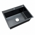 Stainless Steel Handmade Single Bowl Sink with drainer