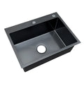 Stainless Steel Handmade Single Bowl Sink with drainer