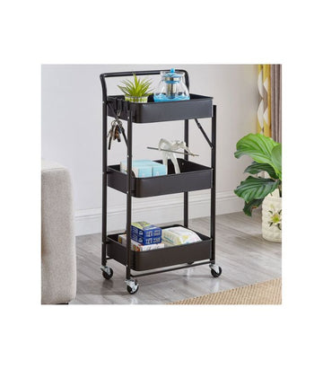 3 Tier Kitchen Trolley with Handle