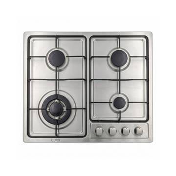 Euro 60cm 4 Burner SS Gas Cooker H59-4012