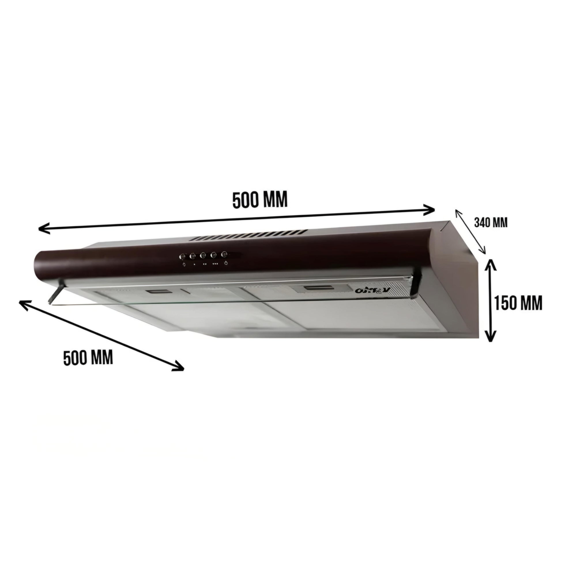 VENTO 50cm Wide Cooker Hood