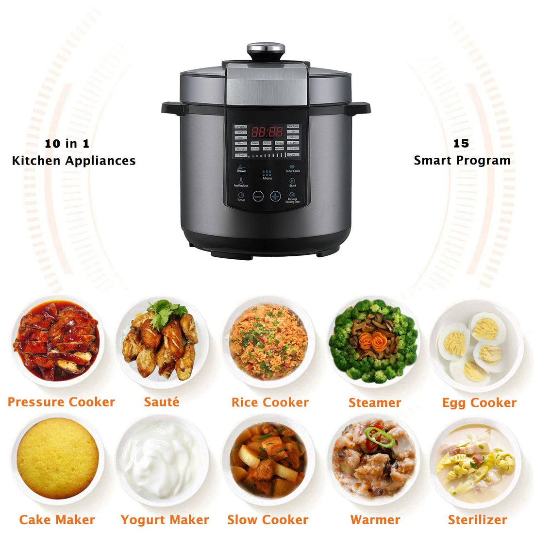 10 in 1 Multi Pressure Cooker